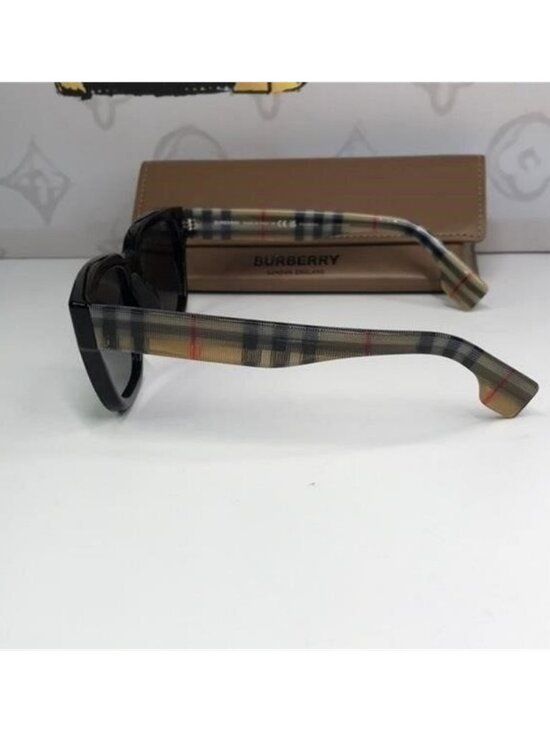 New 100% Authentic Burberry BE4277 3757/T3 Polarized Sunglasses – Black Frame main image 10